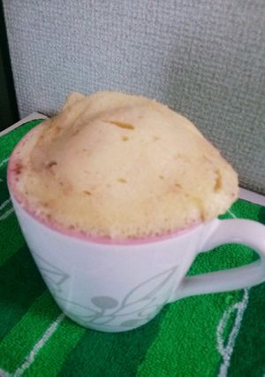 簡単マグカップでレンジ蒸しパン-レシピのメイン写真