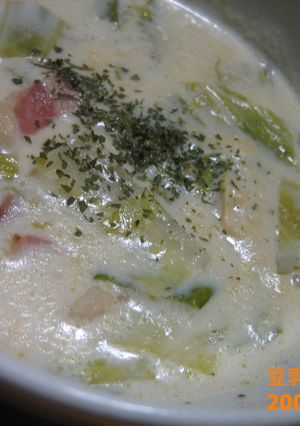 豆乳味噌スープ-レシピのメイン写真