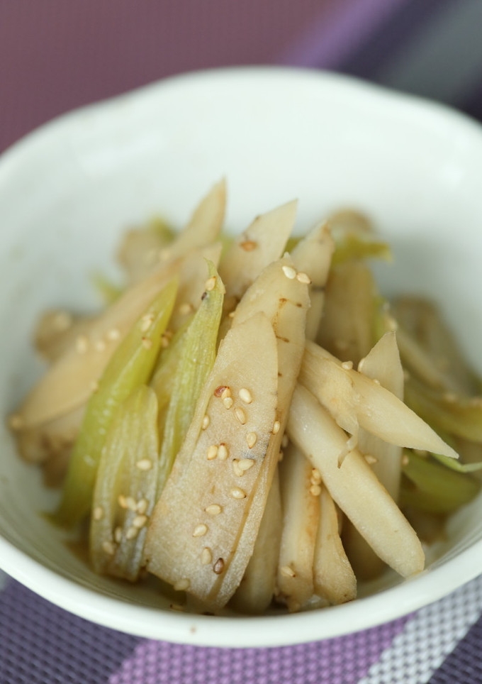 ふきと新ごぼうの炒り煮-レシピのメイン写真