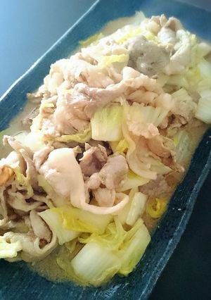 豚肉と白菜のオイ味噌炒め-レシピのメイン写真