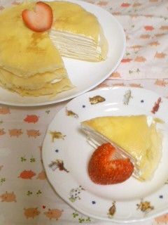 濃厚ミルクレープ-レシピのメイン写真