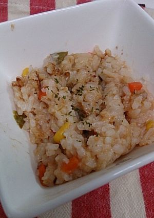 離乳食後期〜　炊飯器で楽ちんチキンライス-レシピのメイン写真