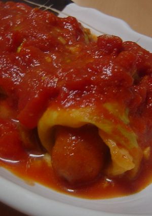 ウィンナーロールキャベツのトマト煮-レシピのメイン写真