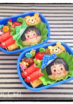 こどもの日☆キャラ弁-レシピのメイン写真