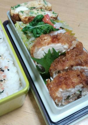 ☆鶏むね肉の梅しそ･チーズ巻き☆お弁当❻-レシピのメイン写真