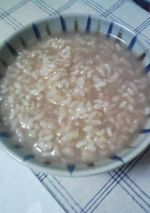 粉ほうじ茶でつくる茶粥-レシピのメイン写真