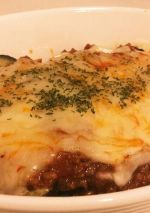 なすとジャガイモのミートチーズ-レシピのメイン写真