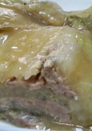 白菜と豚肉の重ね煮★簡単料理★-レシピのメイン写真