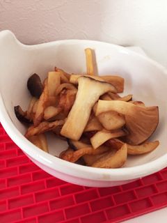 キノコとちくわのだしポン炒め-レシピのメイン写真