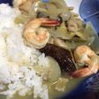 フライパンひとつで簡単 グリーンカレー