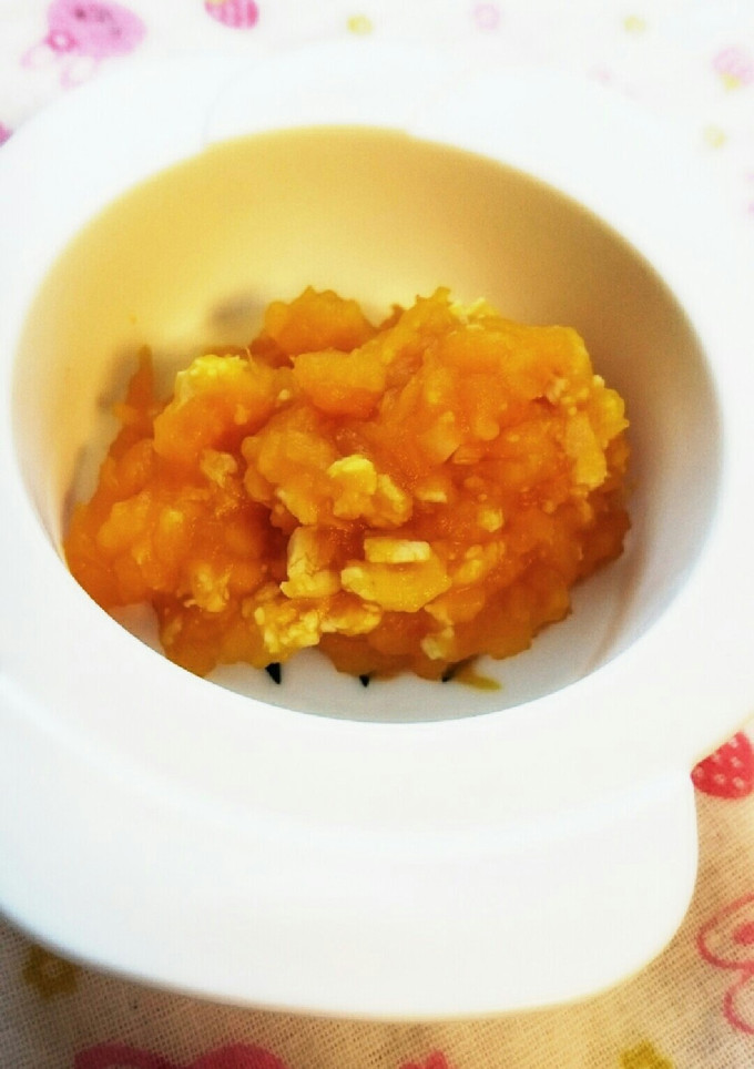 離乳食 かぼちゃのささみそぼろ-レシピのメイン写真