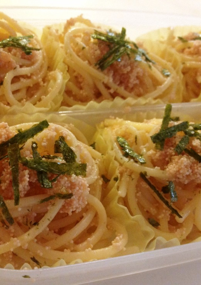 お弁当の隙間専用☆たらこパスタ(冷凍可)-レシピのメイン写真