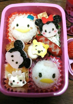 ツムツム キャラ弁-レシピのメイン写真