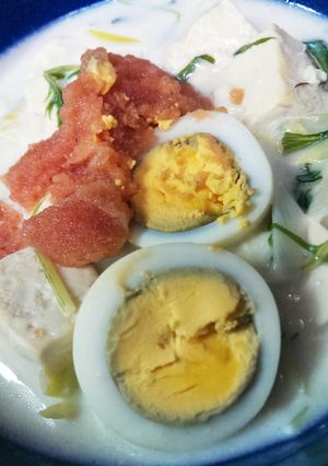 豆腐と明太子のミルクトロっと煮◆-レシピのメイン写真