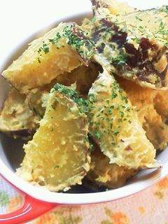 ホクホク~さつまいも♪カレーマヨ味サラダ-レシピのメイン写真