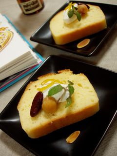 ゆずケーキ-レシピのメイン写真
