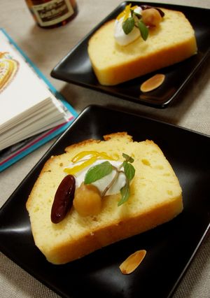 ゆずケーキ-レシピのメイン写真