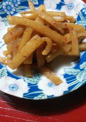 大根のきんぴら-レシピのメイン写真