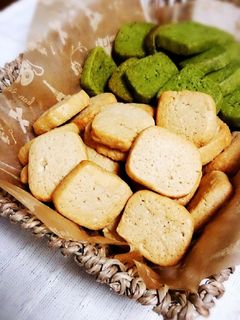 お～い ほうじ茶クッキー-レシピのメイン写真