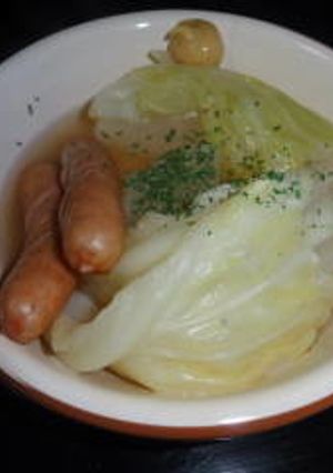 大根とソーセージとキャベツの洋風おでん-レシピのメイン写真