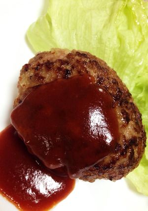 ハンバーグ-レシピのメイン写真