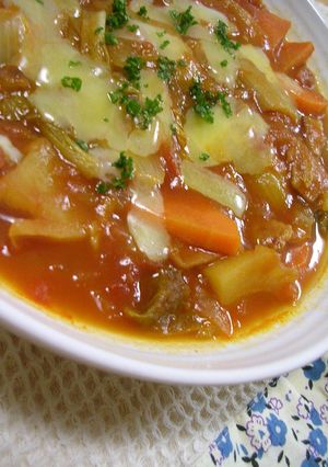 温まろう♪食べるスープ★ミネストろーね?-レシピのメイン写真