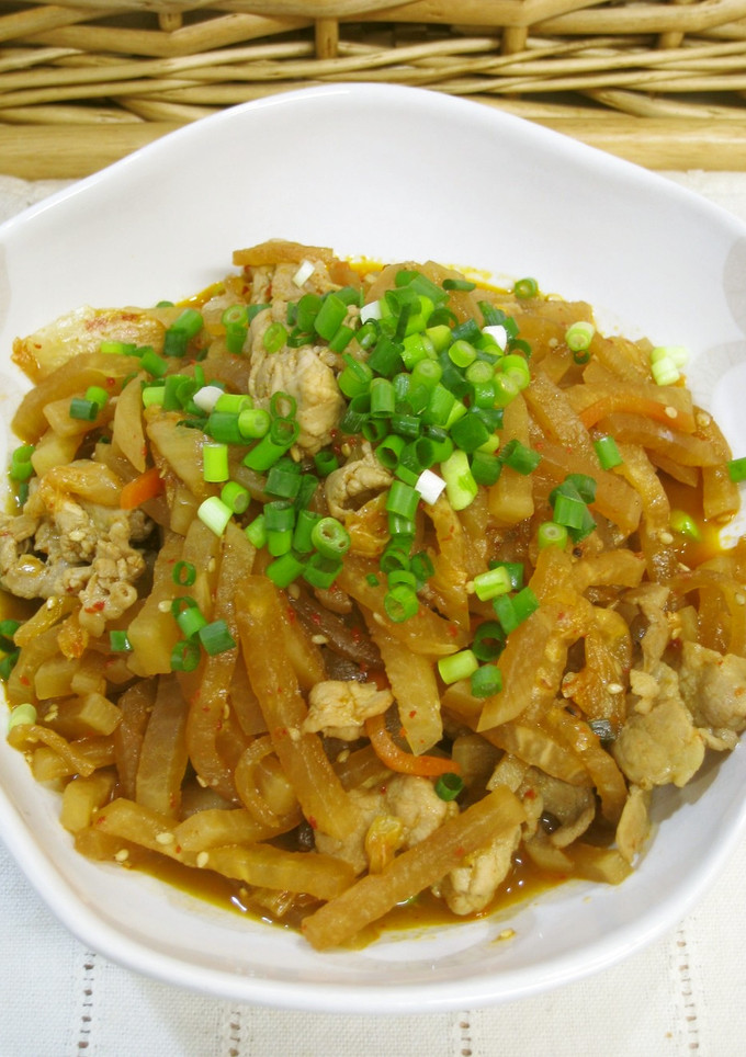 ＊大根と豚肉のキムチ炒め煮＊-レシピのメイン写真