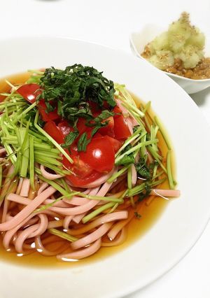 360kcal♡酵素を作るそばサラダ♡-レシピのメイン写真