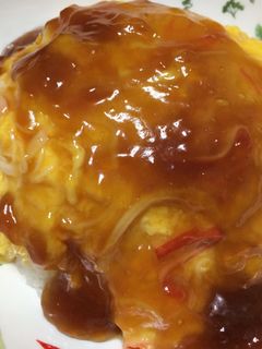 簡単!トロトロ餡の天津飯☆-レシピのメイン写真