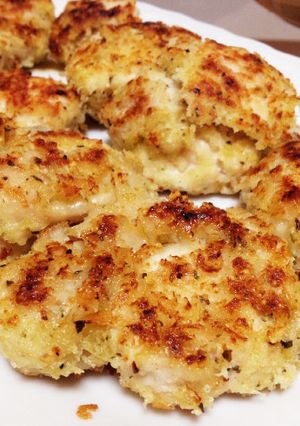 【ヘルシー】鶏むね肉のパン粉焼き-レシピのメイン写真