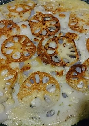 レンコンピザ??-レシピのメイン写真