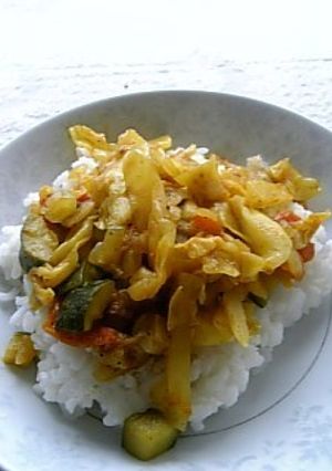 キャベツカレー-レシピのメイン写真