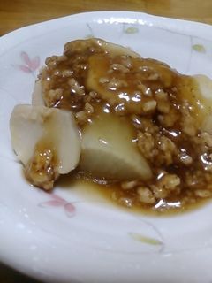 里芋と大根の鶏そぼろあんかけ-レシピのメイン写真