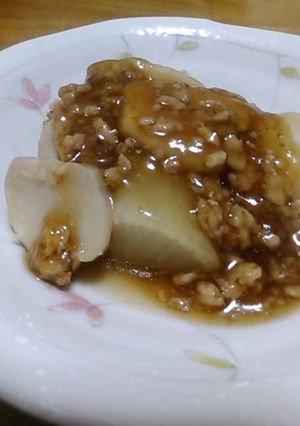 里芋と大根の鶏そぼろあんかけ-レシピのメイン写真