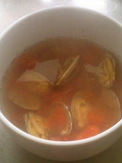 テキトーあさりとトマトのスープ-レシピのメイン写真