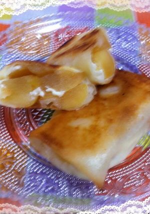 ココナッツオイルでりんご春巻き♪-レシピのメイン写真