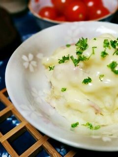 【母の味】無水肉じゃがクリームグラタン-レシピのメイン写真