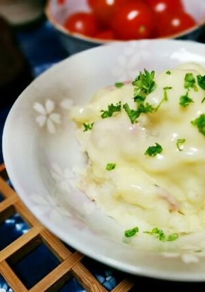 【母の味】無水肉じゃがクリームグラタン-レシピのメイン写真