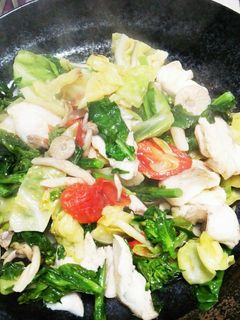 鯛と春野菜の酒蒸し-レシピのメイン写真