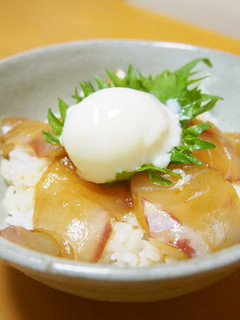 鯛の手こね寿司風丼。。。-レシピのメイン写真