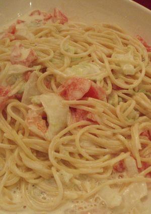 クリームチーズパスタ-レシピのメイン写真