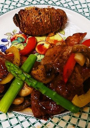 ポークステーキ バルサミコソース-レシピのメイン写真