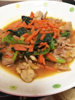 焼肉のたれで豚肉と生姜炒め-レシピのメイン写真