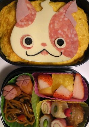 自己流キャラ弁 ブチニャン-レシピのメイン写真
