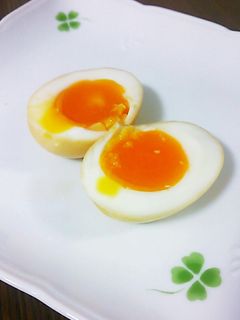 簡単♪めんつゆで味付け玉子♪-レシピのメイン写真