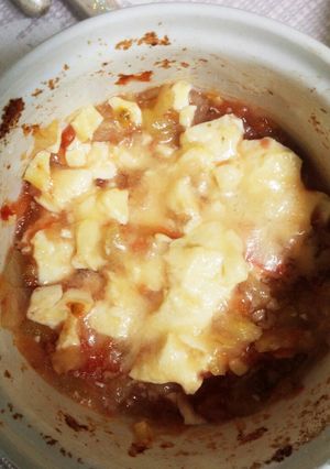 離乳食中期☆トマトとナスの豆腐グラタン風-レシピのメイン写真