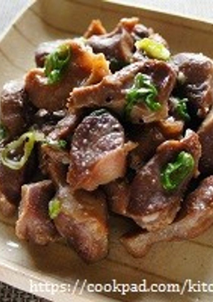 貧血＆熱中症予防!!砂肝の塩ダレ炒め-レシピのメイン写真