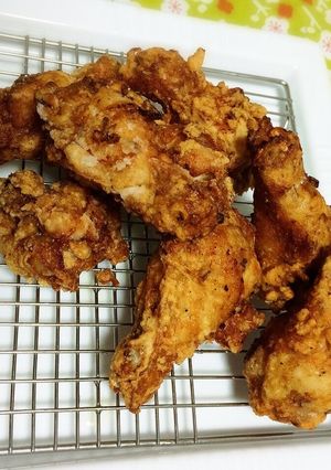 カリカリ！しっとり！手羽元の唐揚げ-レシピのメイン写真