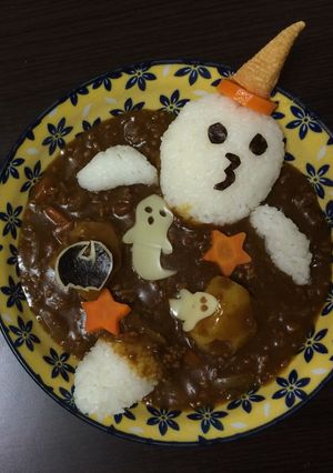 子どもも喜ぶ♪ハロウィンカレー-レシピのメイン写真