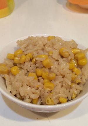 子供にテッパン、炊き込みコーンご飯-レシピのメイン写真